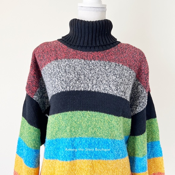 Rare Vintage 90s Striped Sweater Alt. ASO Willow in Buffy the Vampire Slayer - Picture 6 of 7